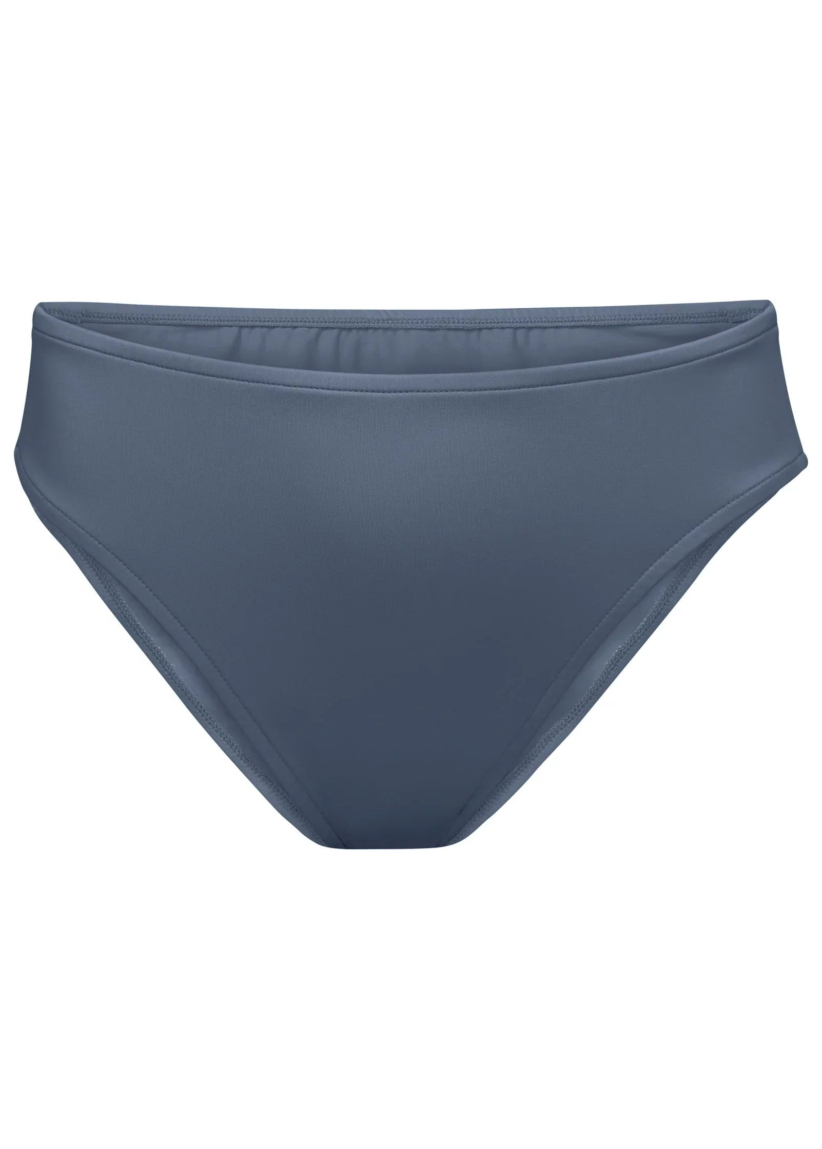 Fiji Moderate Bikini Bottom Denim Blue