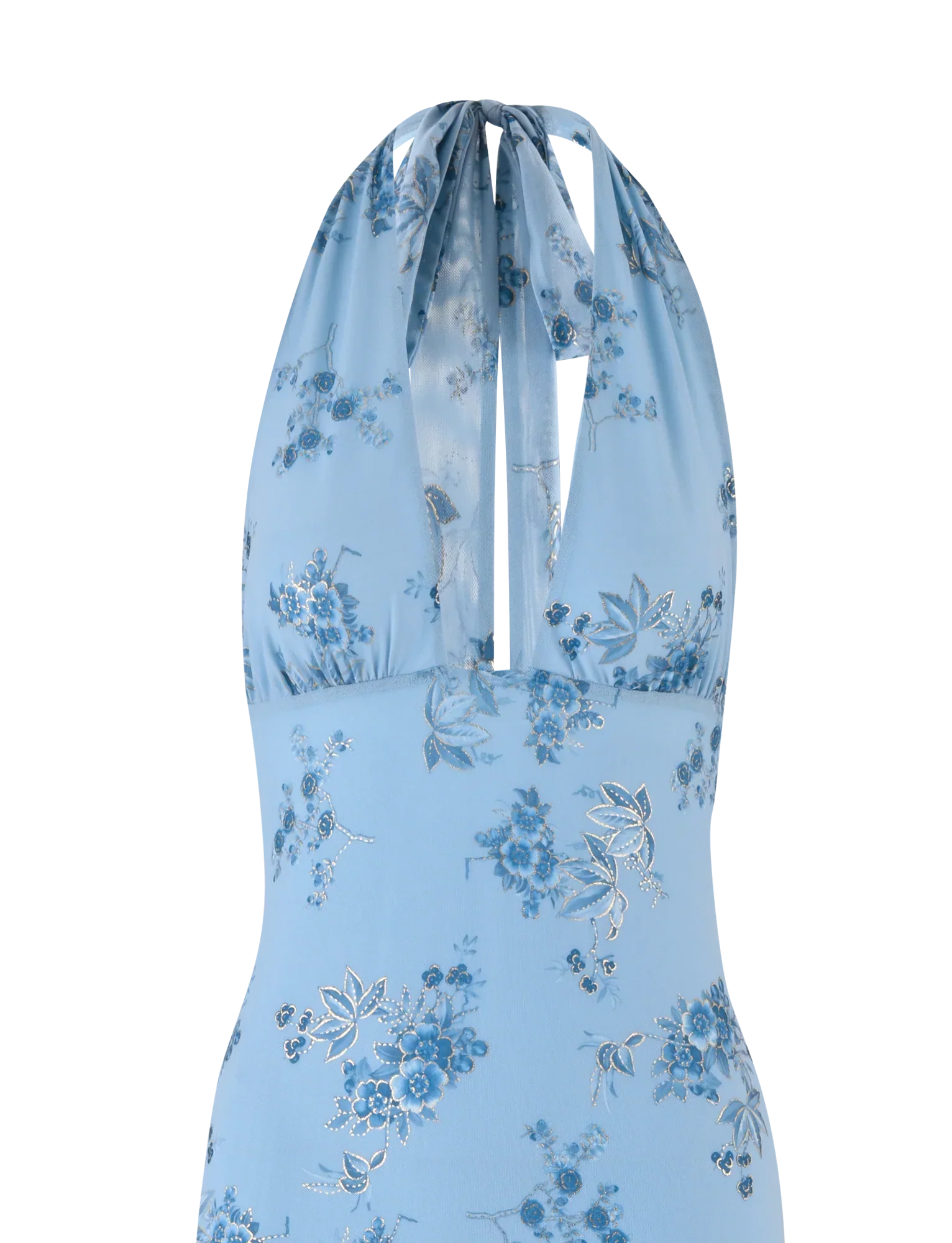 PHAEDRA MAXI DRESS BLUE FLORAL BLUE FLORAL