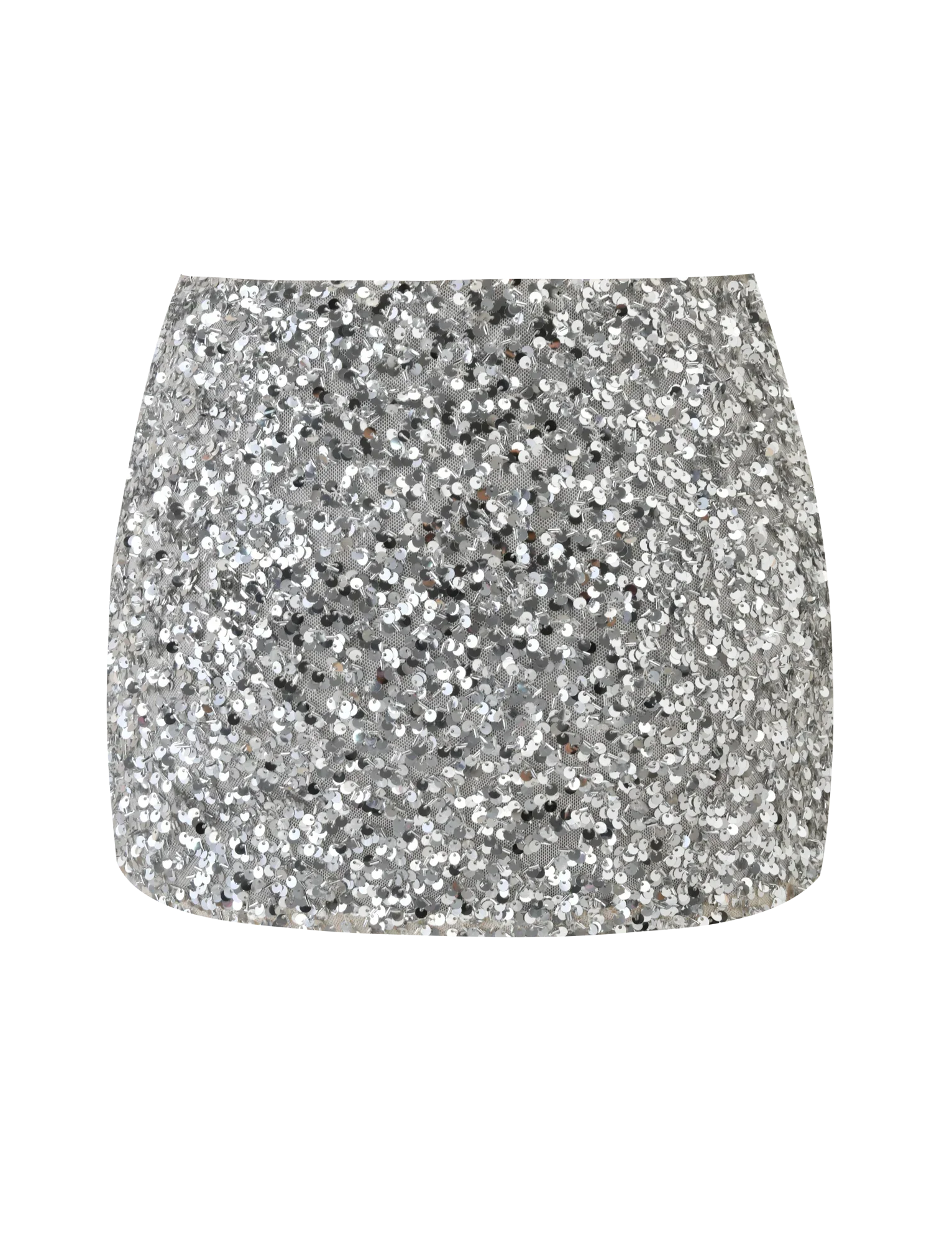 REILYNN MINI SKIRT SILVER