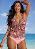 Sicily Halter Tankini Top Indian Parade