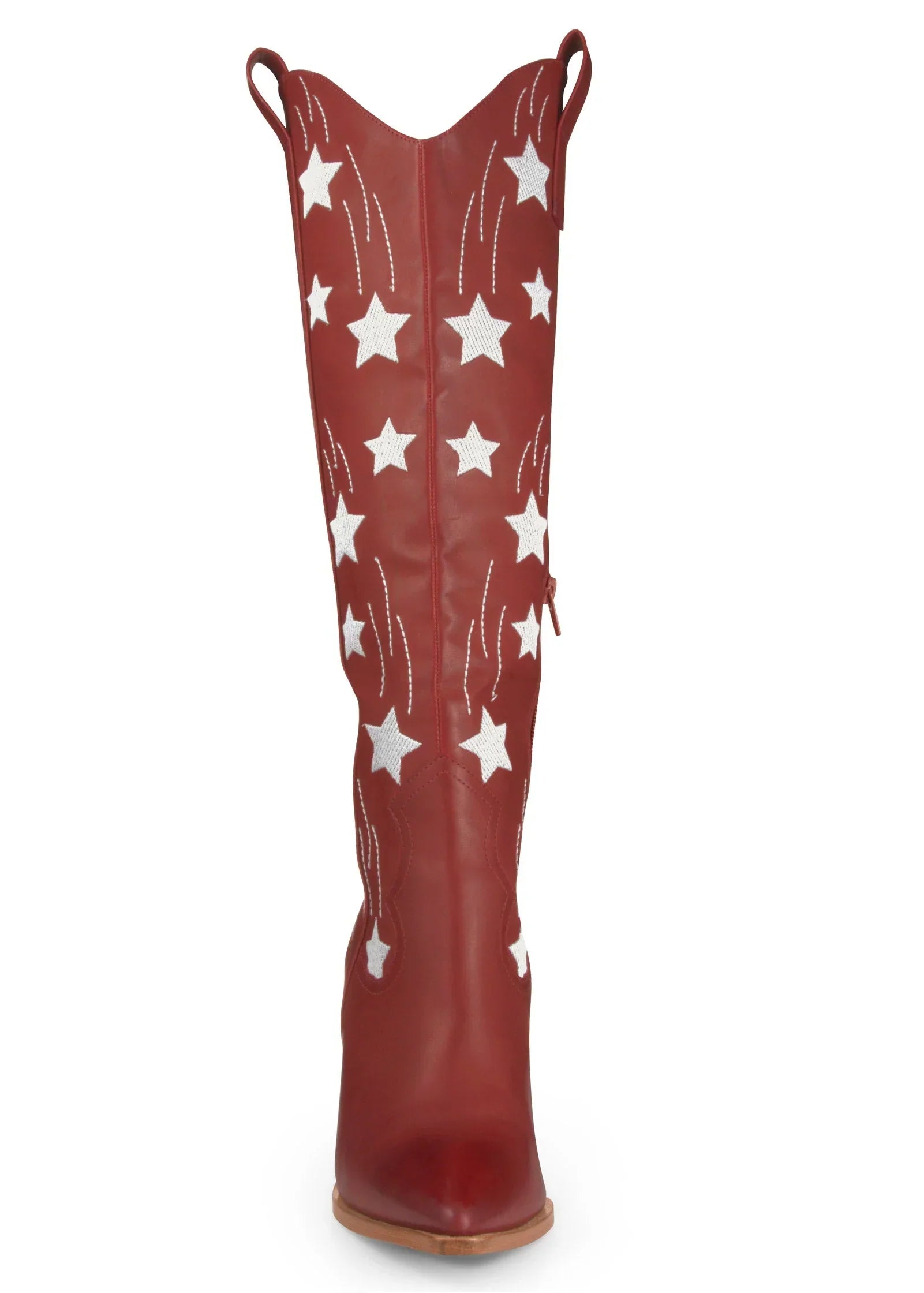 Americana Cowgirl Boots Red