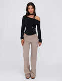 MIETTA TOP BLACK