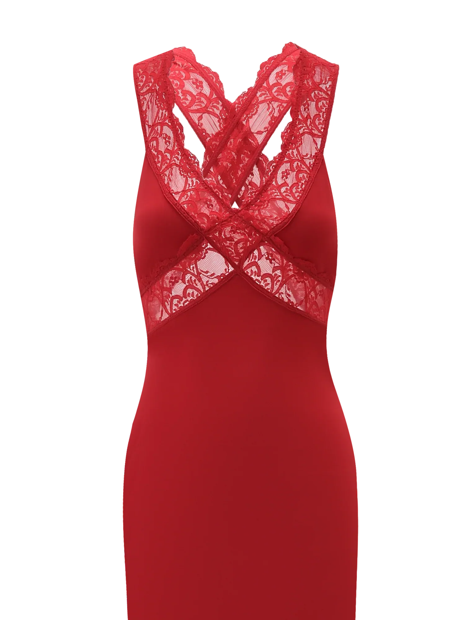 SERAPHINE MAXI DRESS RED
