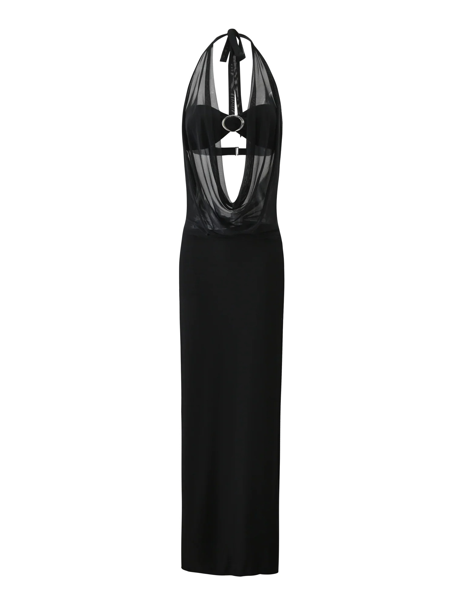 MAKENA TWO PIECE MAXI DRESS BLACK