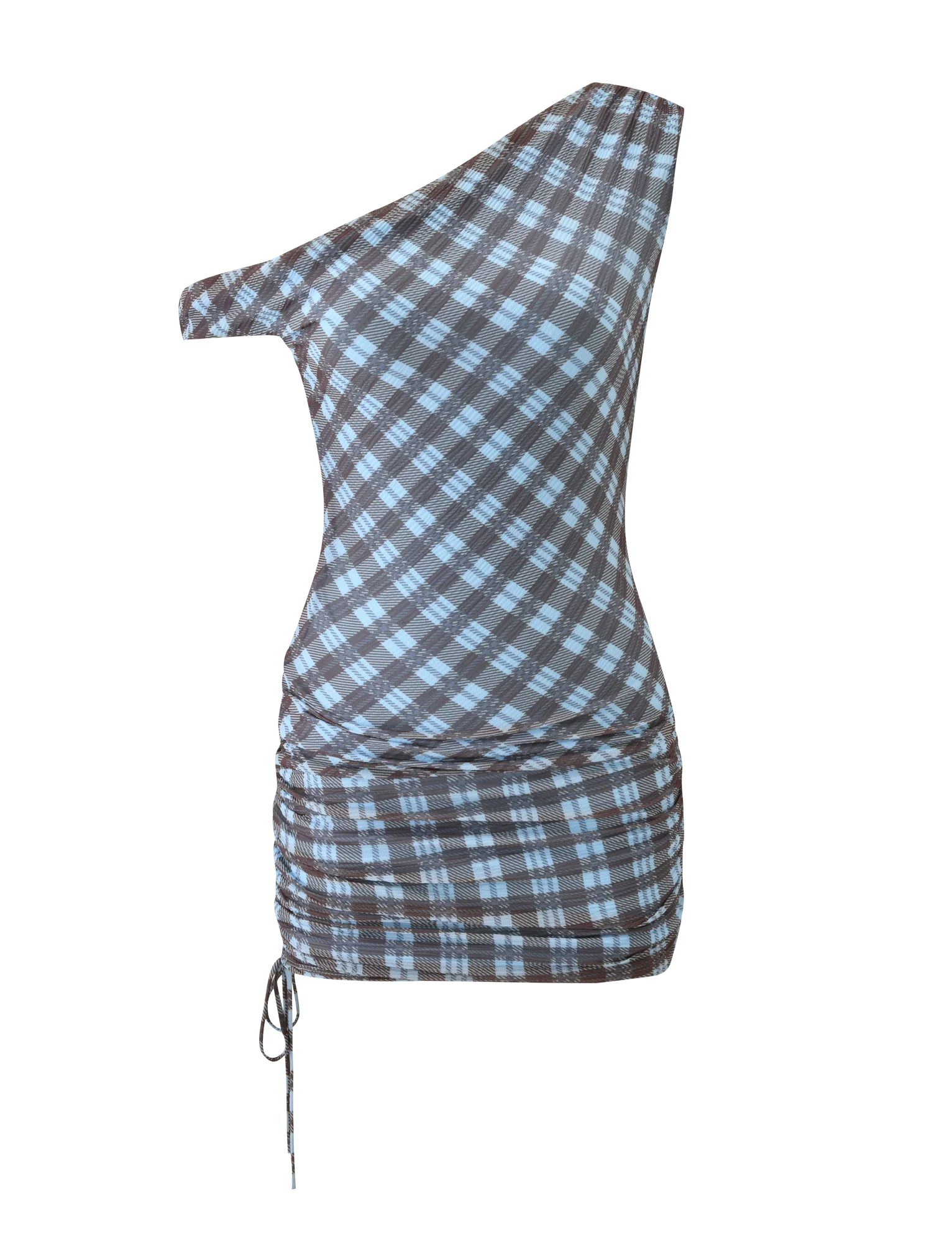 WINSLOW MINI DRESS BLUE CHECK
