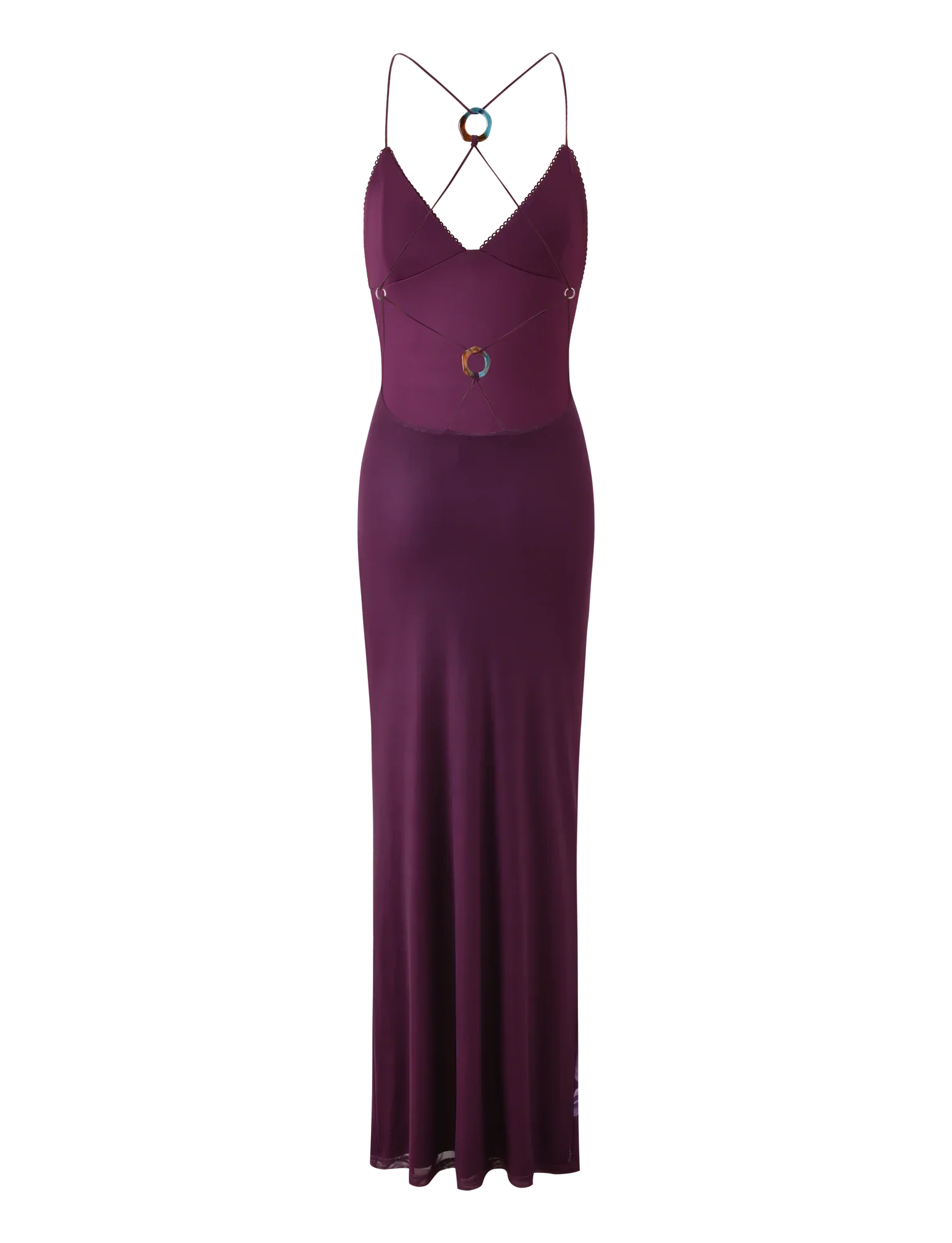 ORIELLE MAXI DRESS PLUM ORCHID