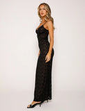 JULIANNA LACE DRESS BLACK LACE