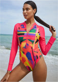Long Sleeve One Piece Rising Sun