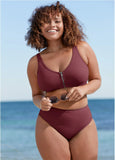 Maui Full Coverage Bottom Dark Mahogany