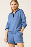 Selene Half Zip Sweat
