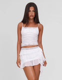 AVALYN SKIRT WHITE