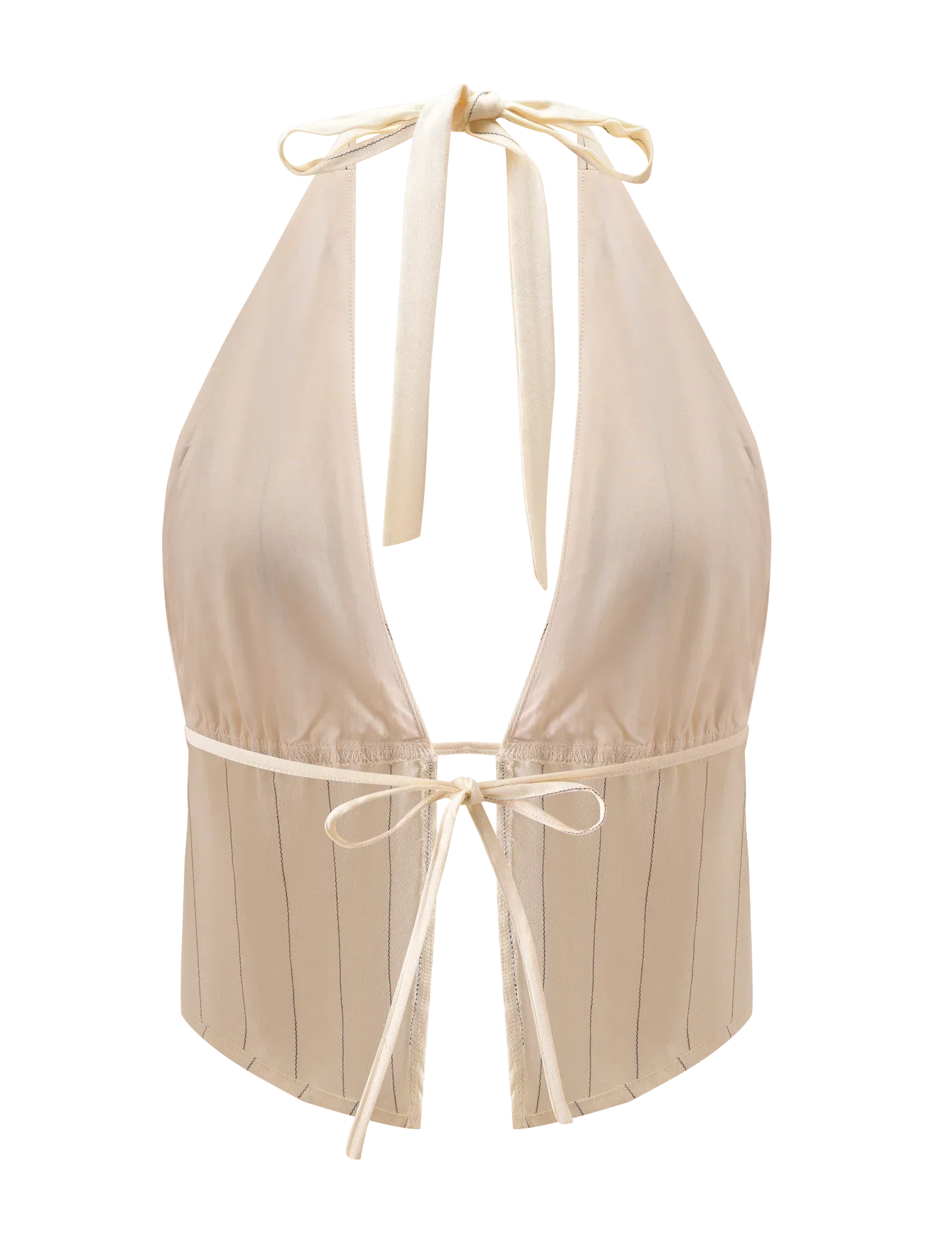LAINEY TOP BEIGE STRIPE