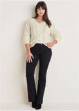 Cable Knit Sweater Off White