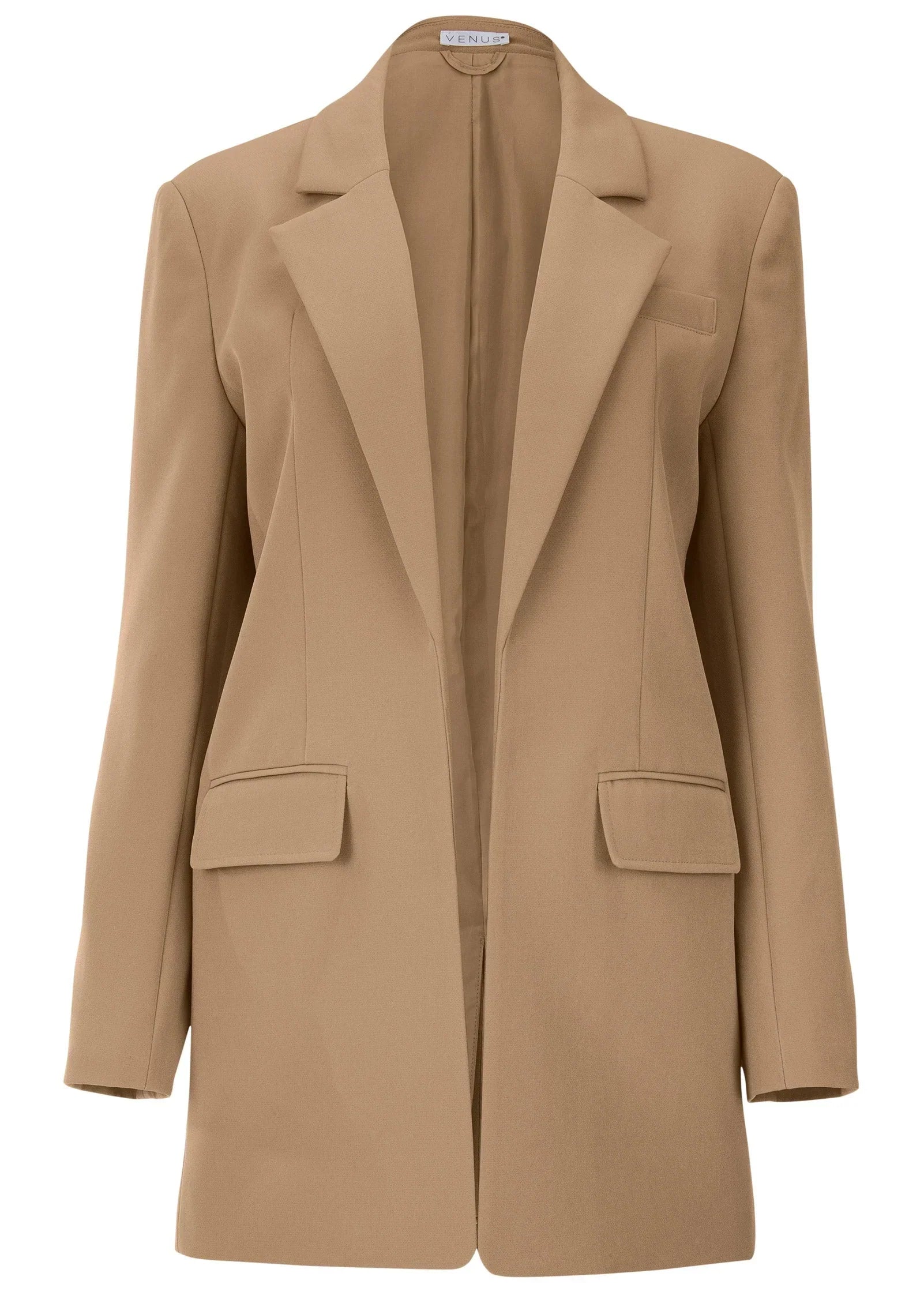 Oversized Blazer Camel