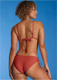 Adjustable Bikini Bottom Cranberry