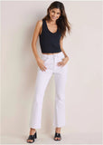 Brigitte Kick Flare Jeans Off White