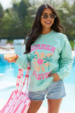Summer Forever Mint Graphic Sweatshirt