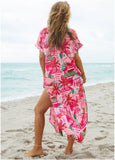 Maxi Button Down Seaside Escape
