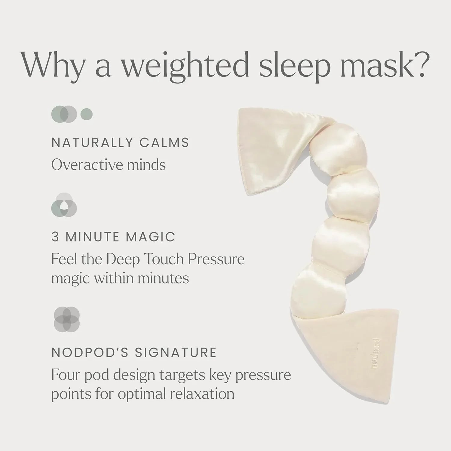 Mineralized Silk Sleep Mask