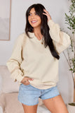 Sawyer Cream Lace V neck Top