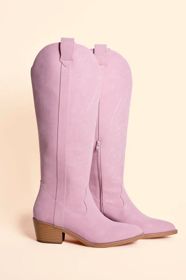 Shania Pink Boots