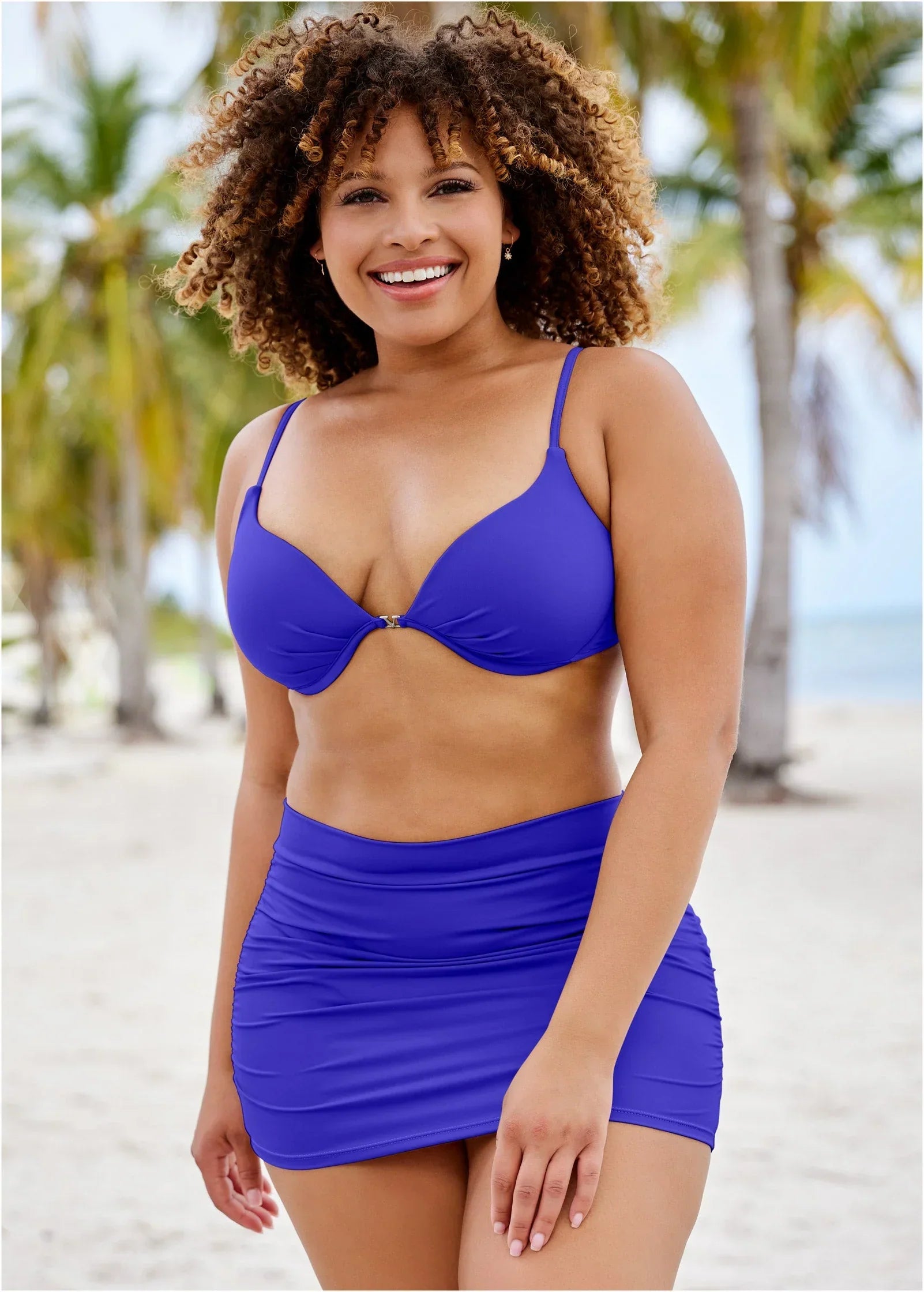 Sensational Swim Skirt Cobalt Blue