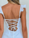 CHELSY MINI DRESS WHITE
