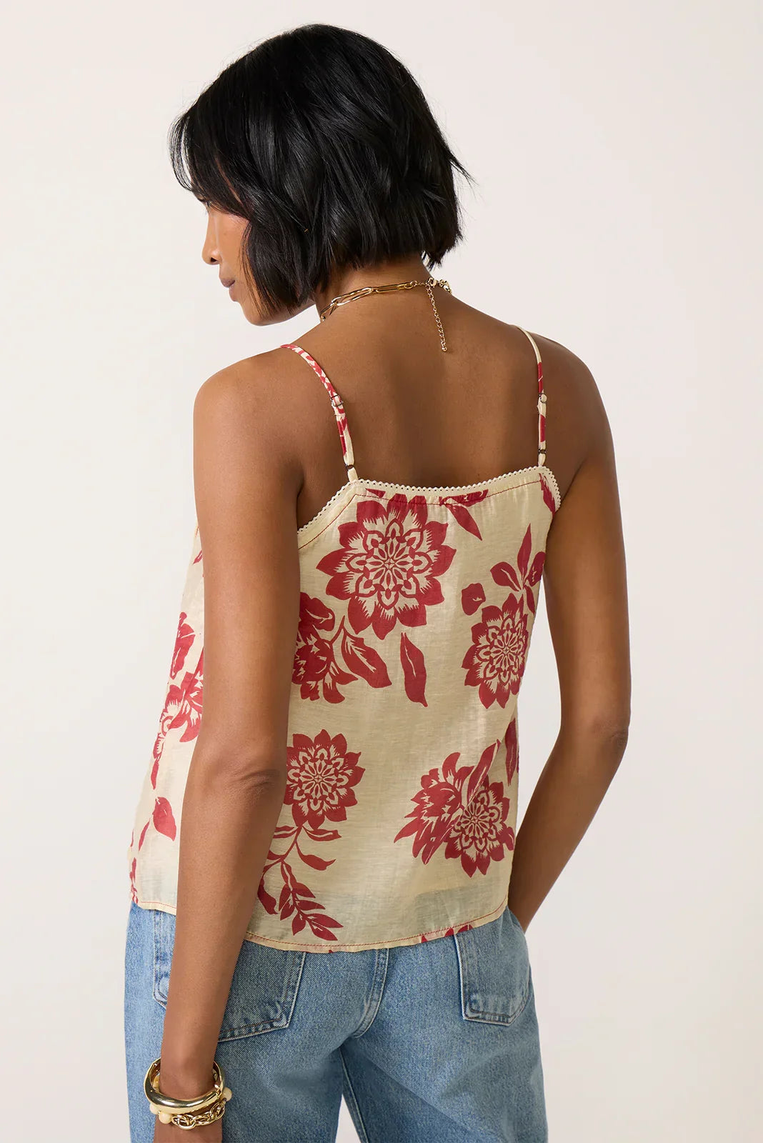 Riley Pintuck Top