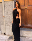 EVANNA MAXI DRESS BLACK