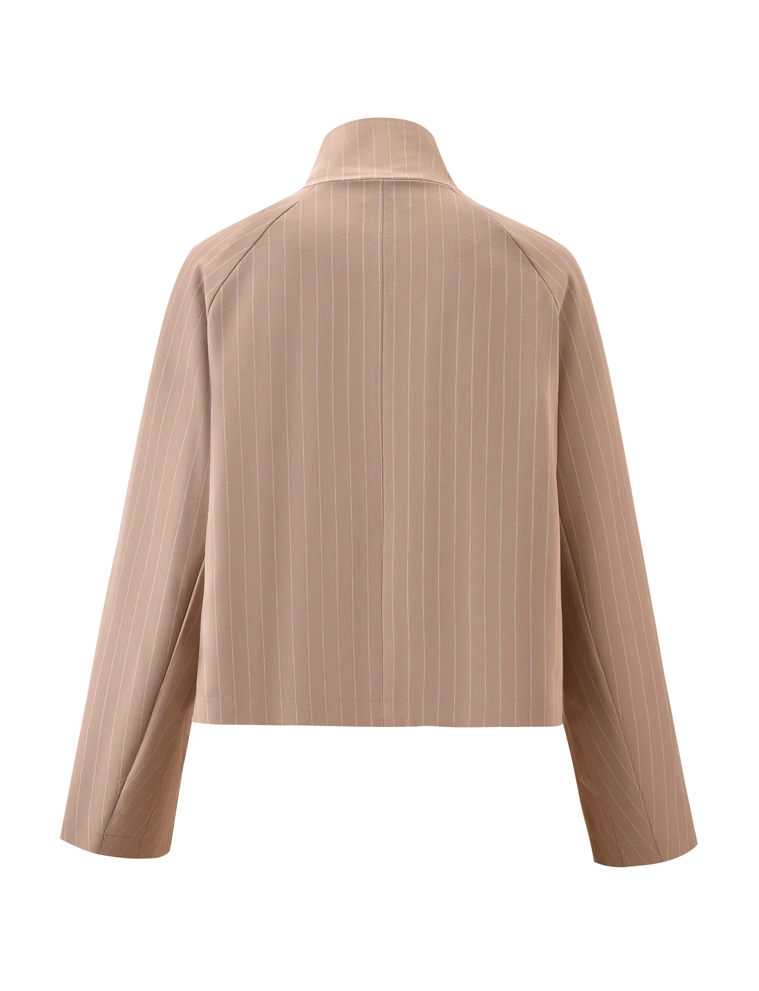 LENNEX JACKET TAN PINSTRIPE