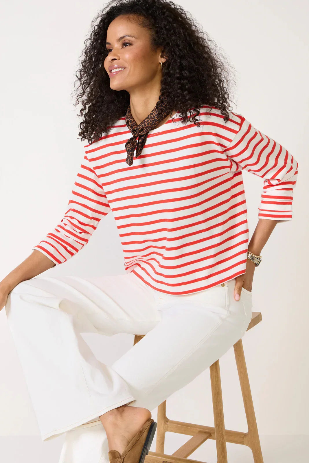 Baily Shirred Sleeve Top