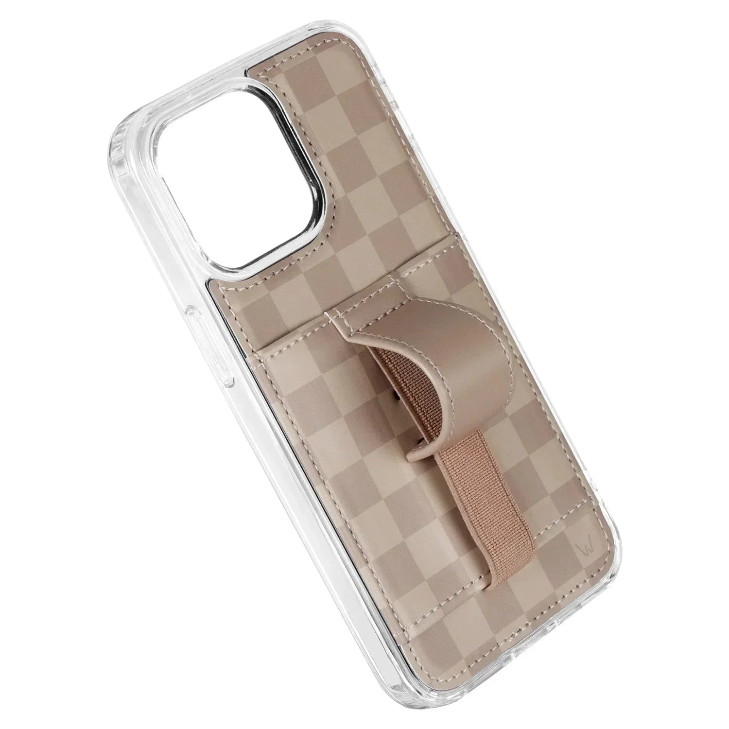 Walli Cases Espresso Checkered Phone Case