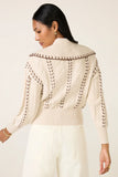 Lune Zip Front Cardigan