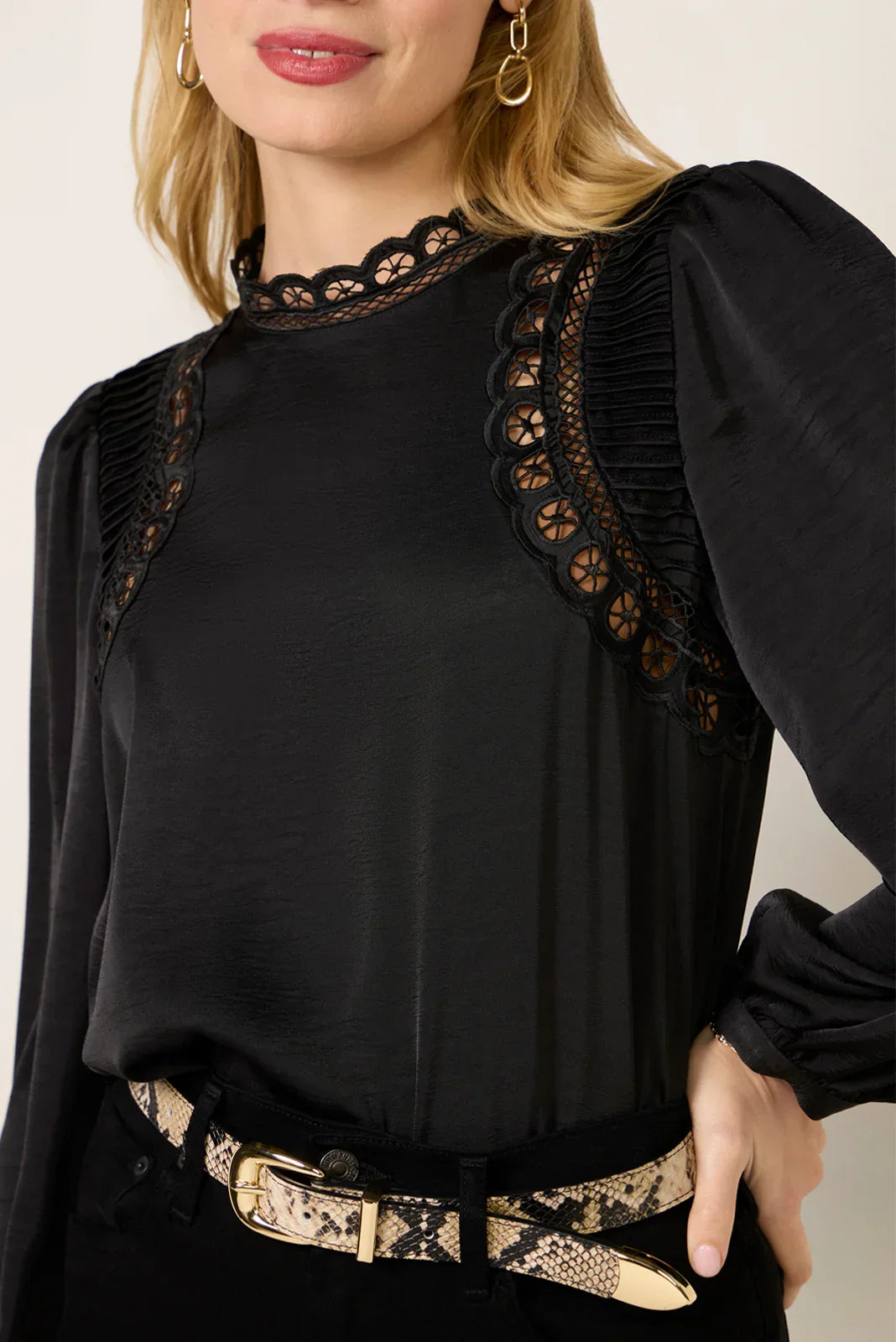 Silvana Embroidered Top