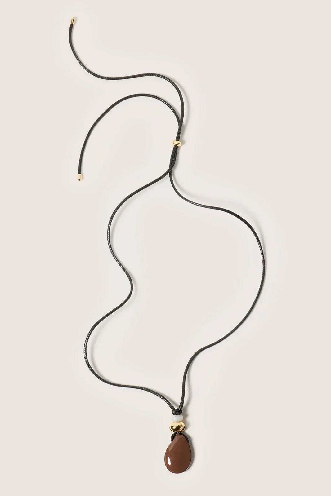 Inez Stone Cord Necklace