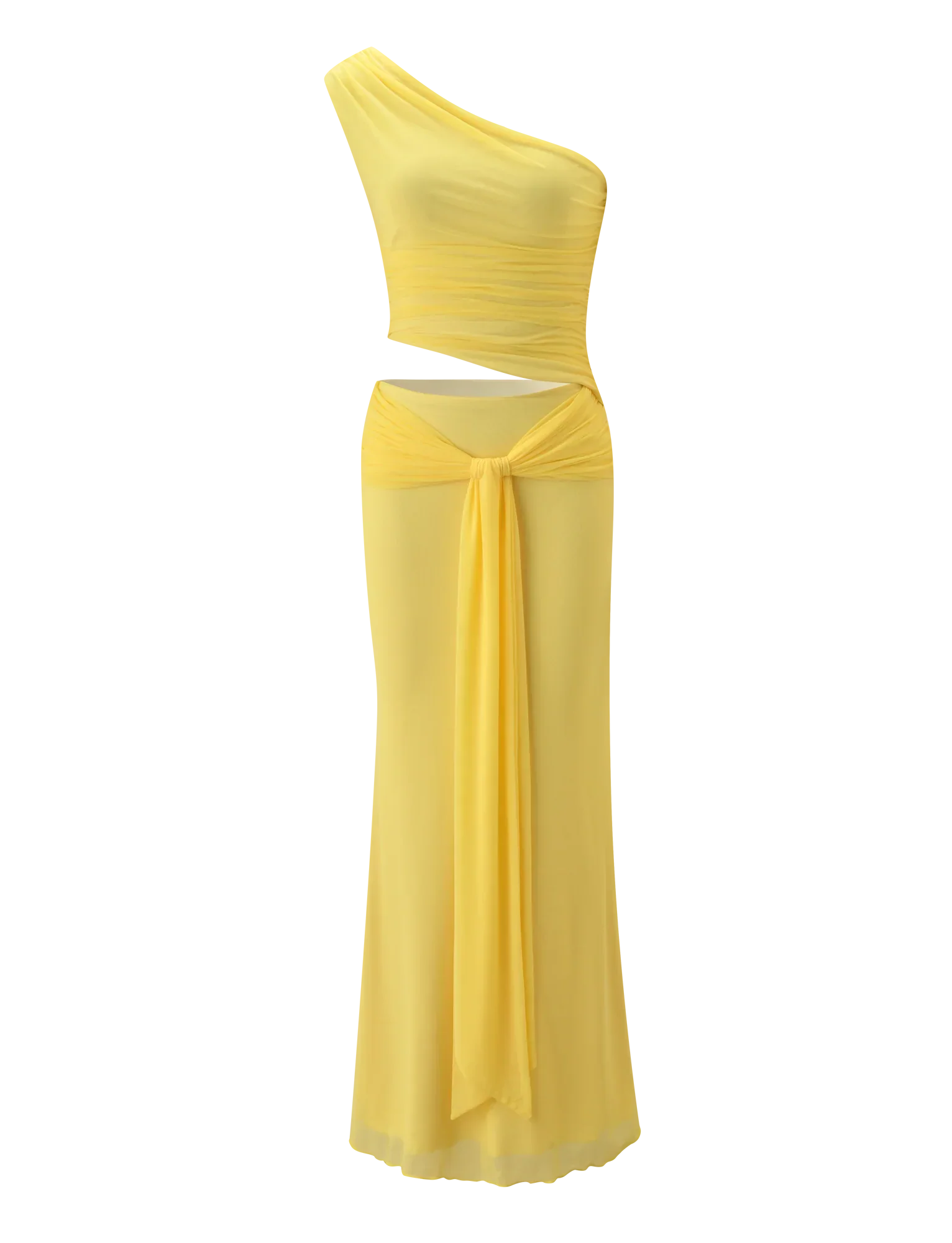 COBI 20 MAXI DRESS BUTTER YELLOW