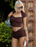 LUNARA TOP CHOCOLATE