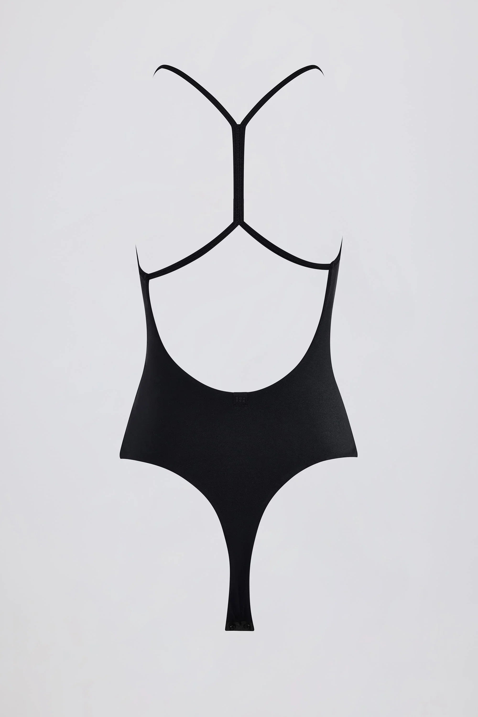 Cut Out Bodysuit in Black