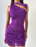 AZELMA DRESS PURPLE