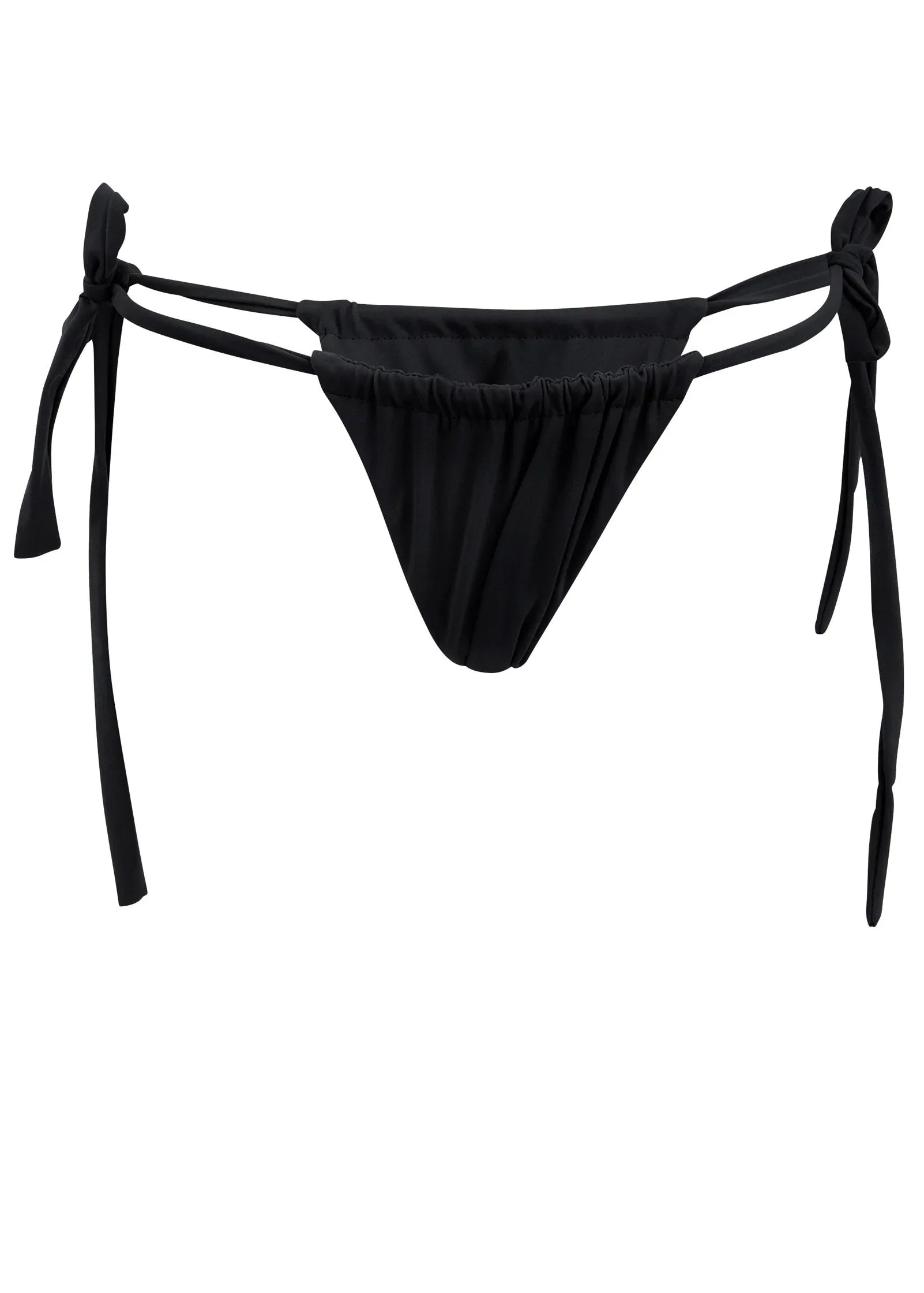 Rio String Bikini Bottom Black Beauty