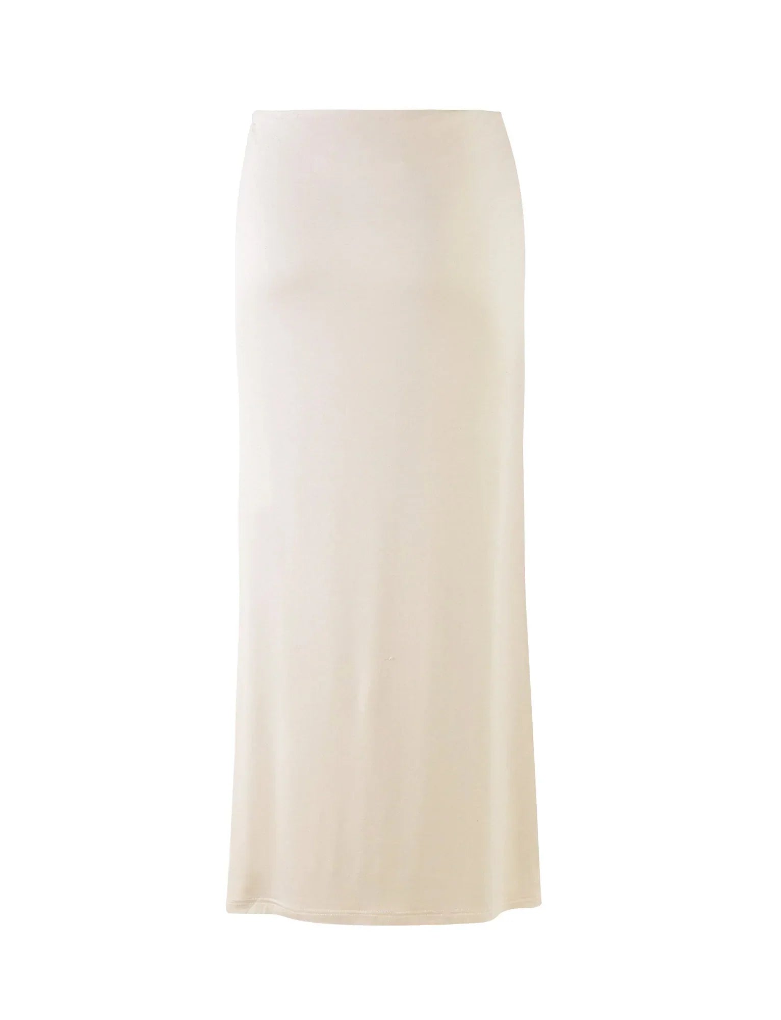 KAROLINA JERSEY SKIRT WHITE OFF WHITE IVORY