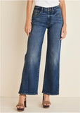 Farrah Wide Leg Jeans Medium Wash