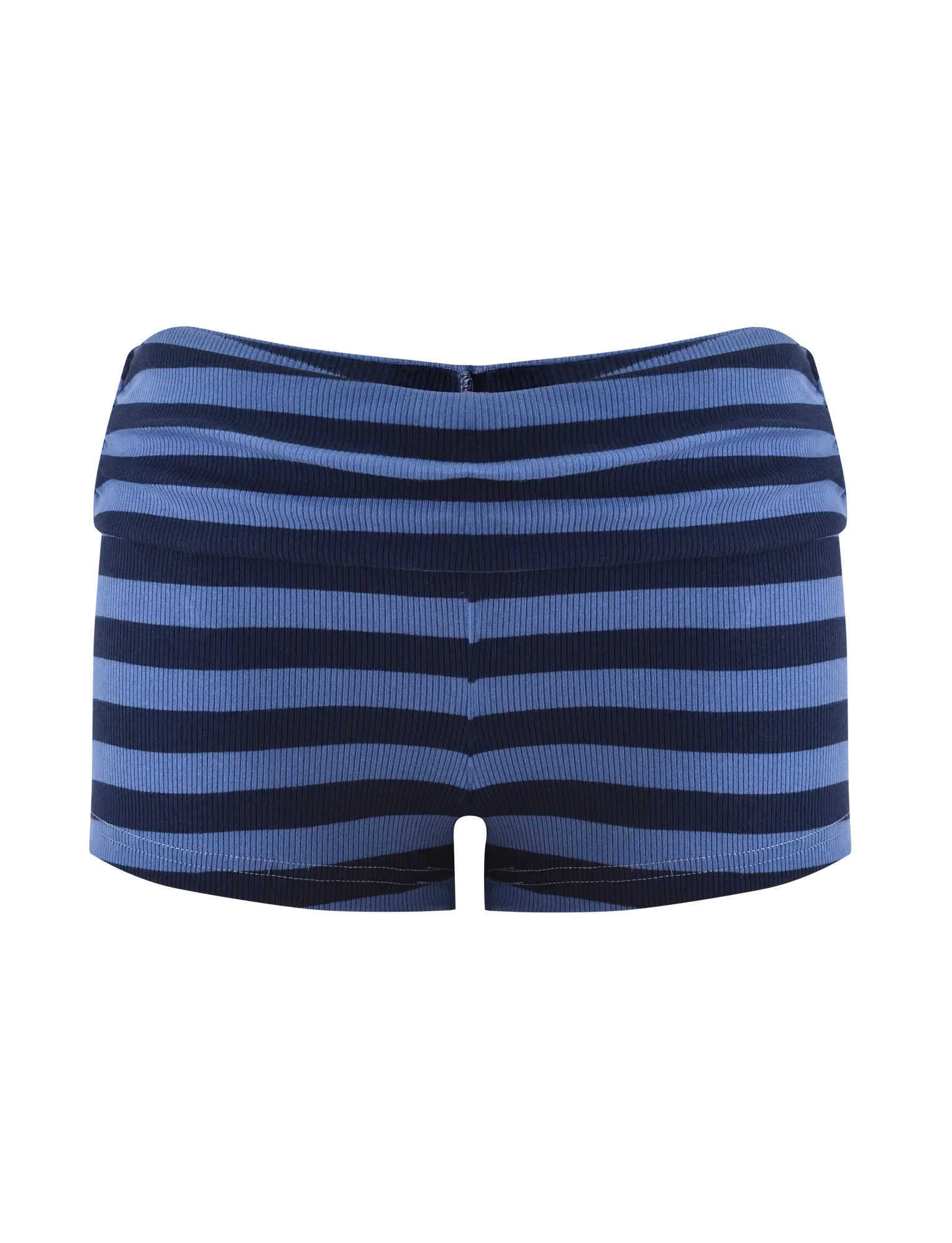 CERYS RIB SHORT BLUE NAVY STRIPE