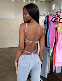 MINERVA BODYSUIT FROST GREY