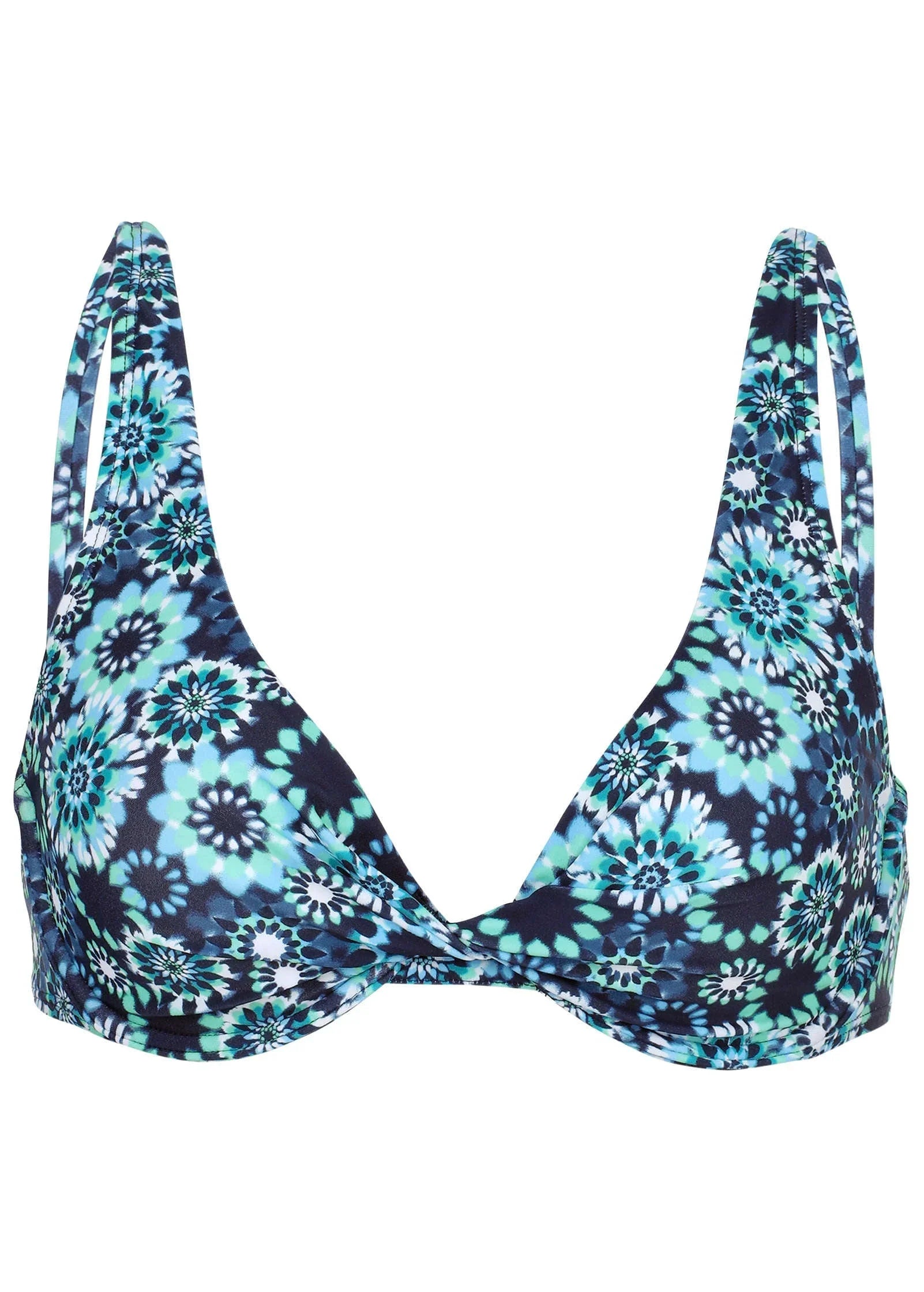 Antigua Twist Bikini Top Cool Kaleidoscope