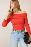 Alexi Off The Shoulder T Shirt