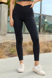 Active State 7 8 High Rise Black Leggings