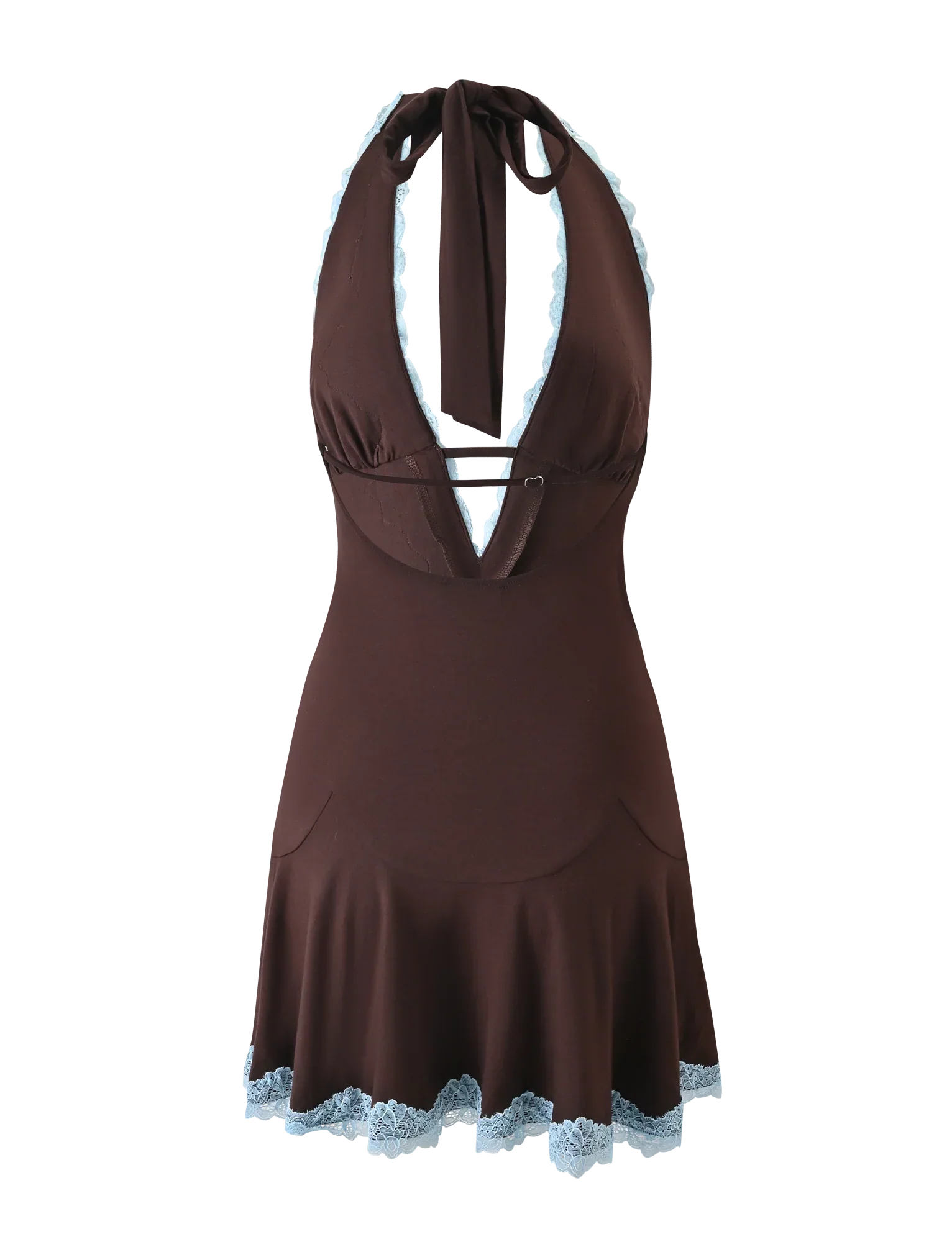 TALIYAH MINI DRESS CHOCOLATE