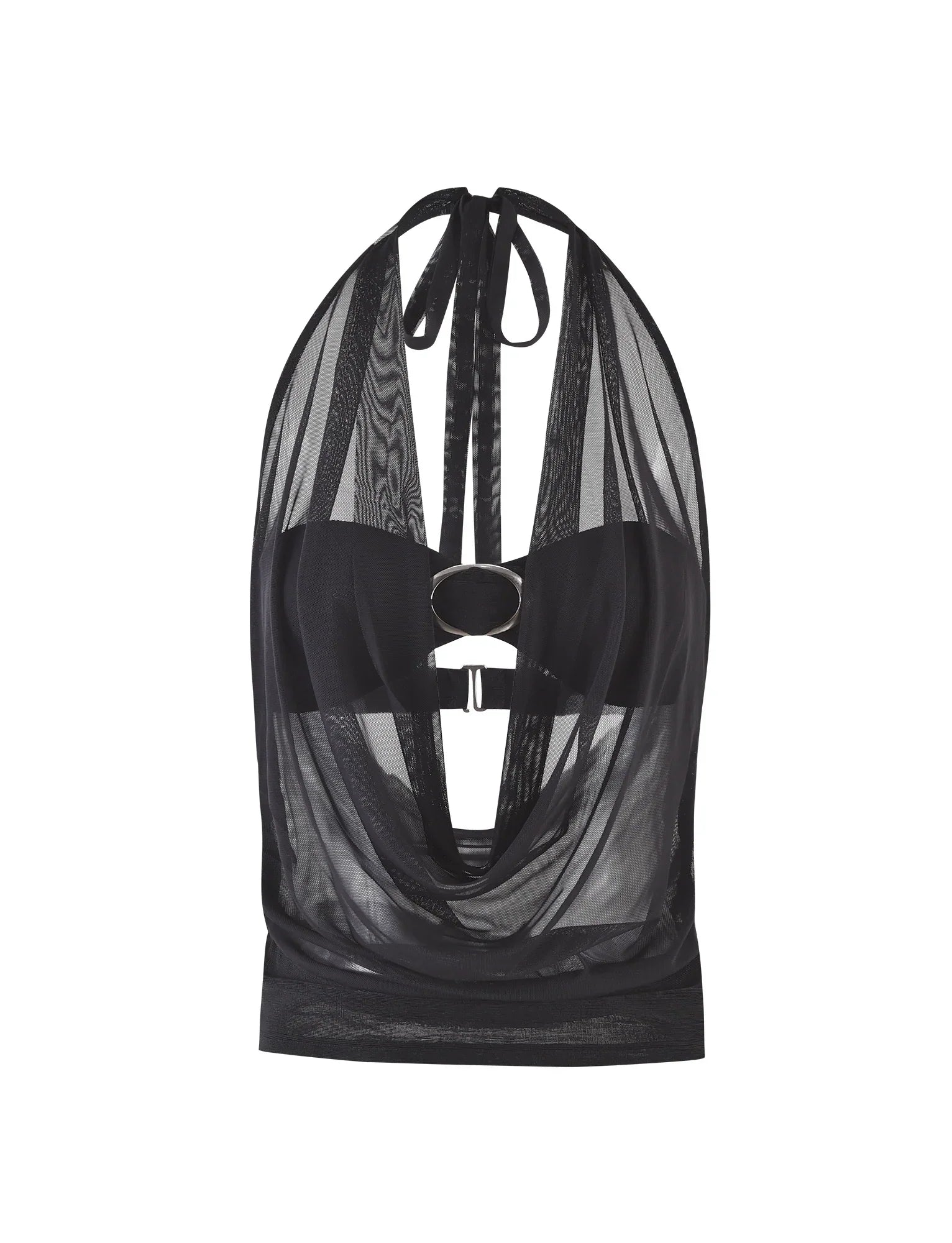 MAKENA TWO PIECE TOP BLACK