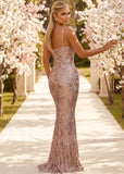Love In Motion Embellished Maxi Dress Pink